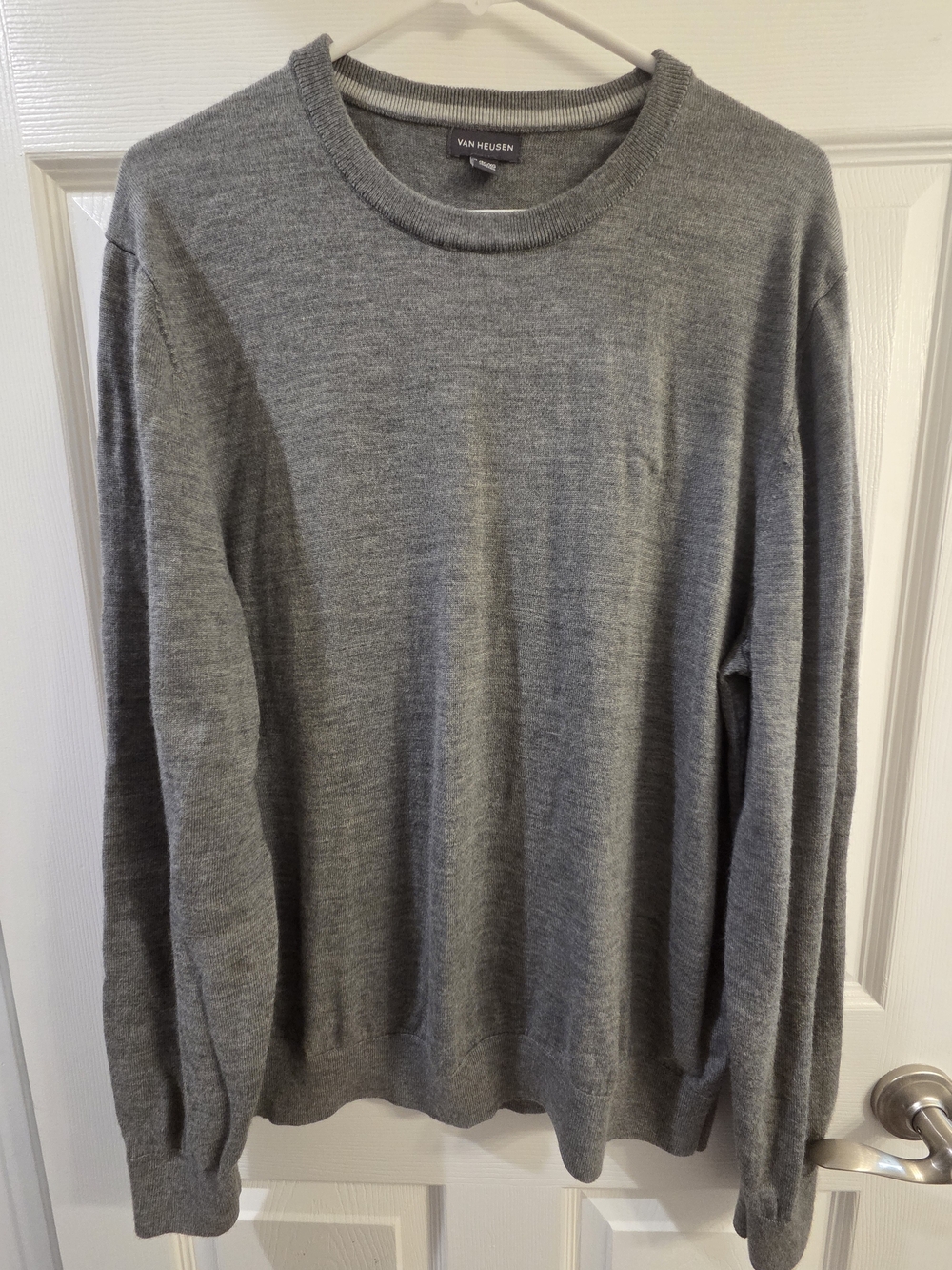 Van Heusen Gray Crewneck Sweater